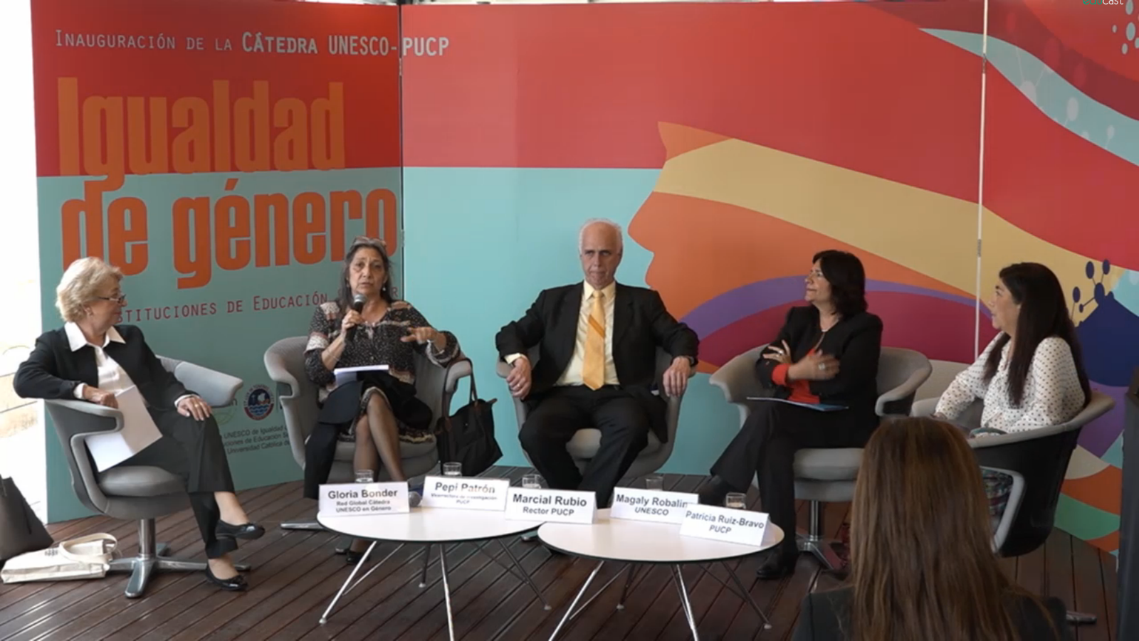 Inauguración de nueva Cátedra UNESCO de Igualdad de Género en Instituciones de Educación Superior – PUCP