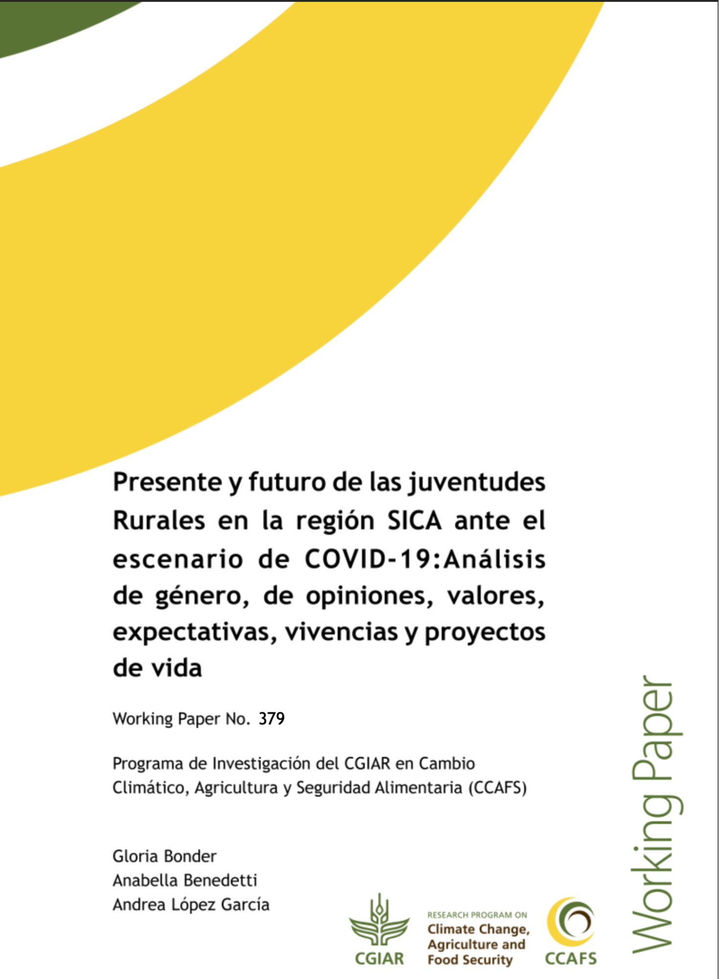 Presente y futuro de las juventudes rurales en la región SICA